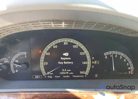 2011 Mercedes-Benz S 550 from USA, damaged, VIN WDDNG7BB9BA402028